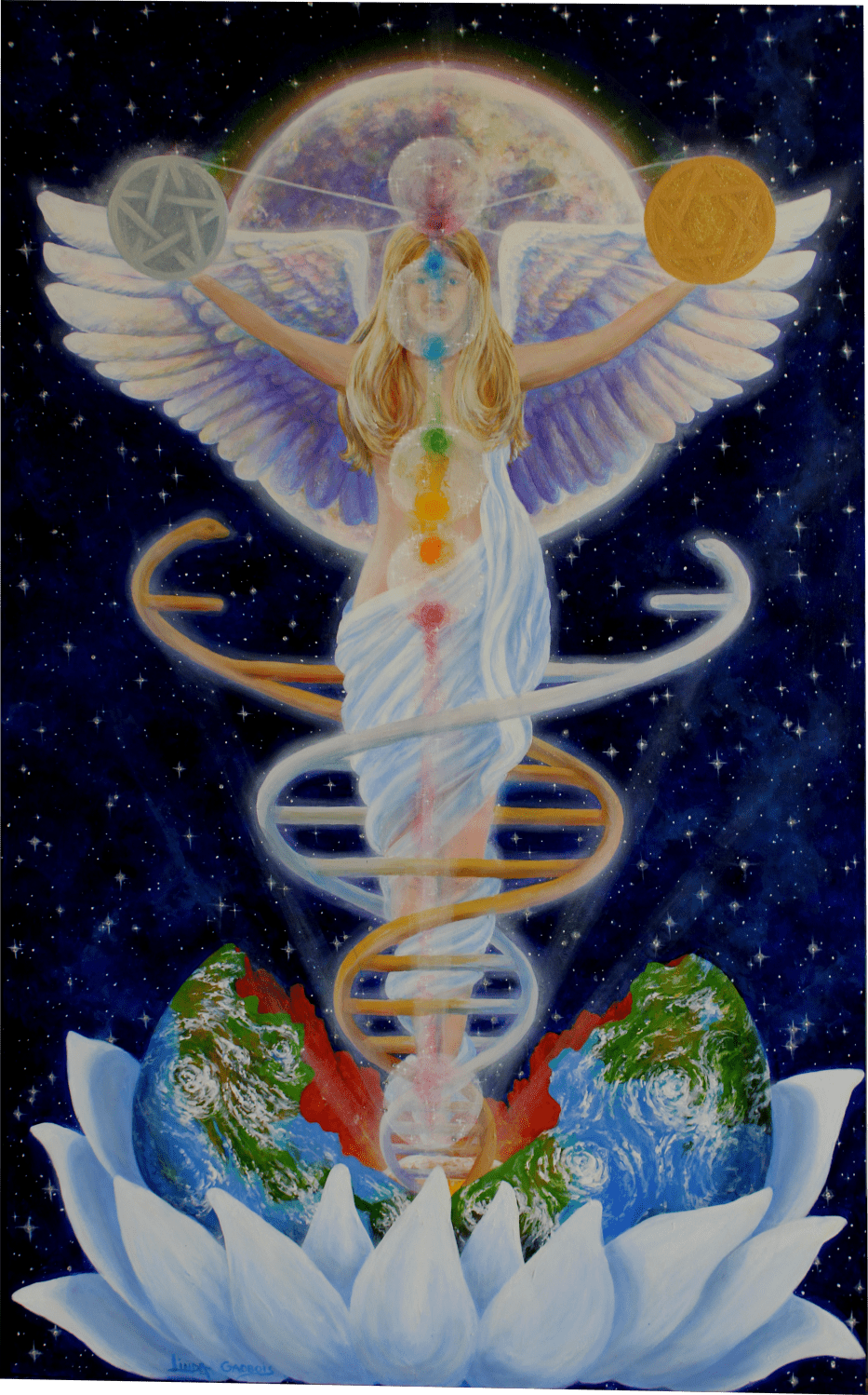 Original Painting - "Alchemy" - by Linda Gadbois