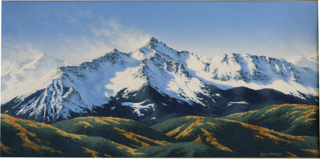 "Colorado" - Original Painting - Landscape Art by Linda Gadbois