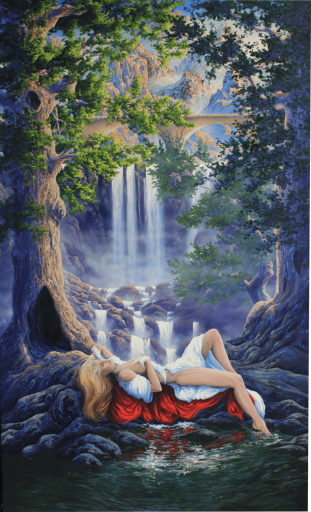 "Enchantment" - original painting - Visionary Art of Linda Gadbois