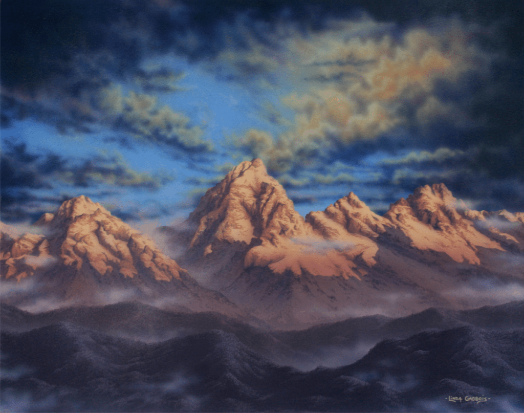 "God's Country" - Original Painting - Landscape Art of Linda Gadbois