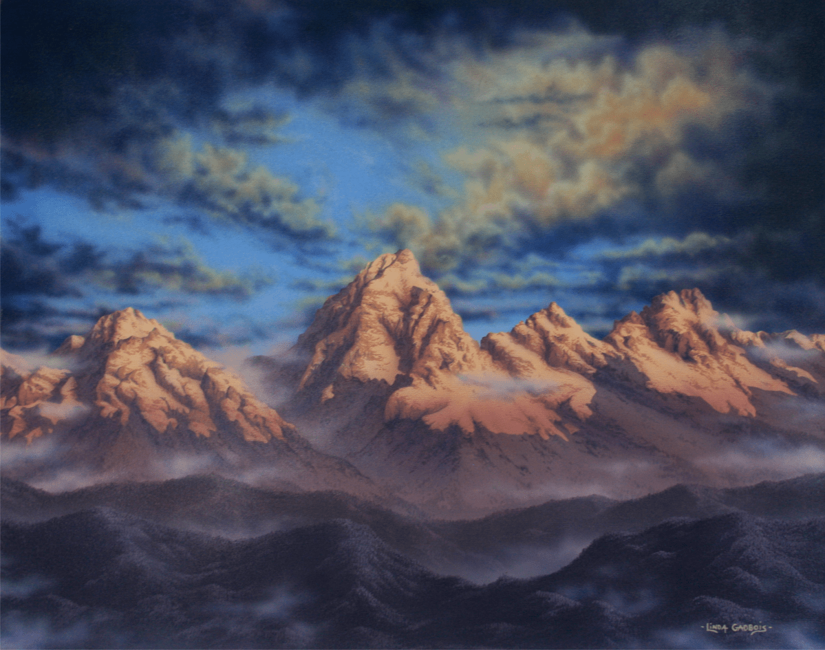 "God's Country" - Original Painting - Landscape Art of Linda Gadbois