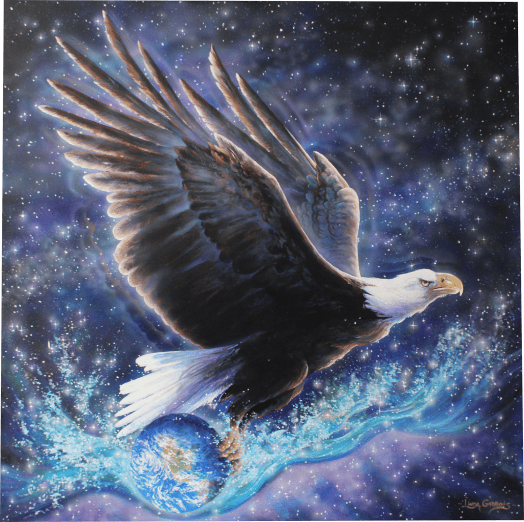 "Transcendence" - Original Painting - Visionary Art of Linda Gadbois